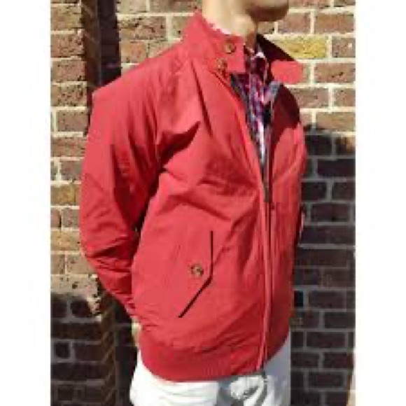Red Barracutta G9 Harrington Jacket - Picture 5 of 5
